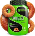 Soort Voeding Isolyse Wei Proteïne Poeder, 100% Wei Isolaat voor spieropbouw, 27.5g Proteïne per scoop, Geen suiker en weinig vet (kaneeldonut, 22 porties)