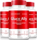 NutraRize (3 Pack) Gluco Ally Capsules, Officiële GlucoAlly Pillen, Uitgebreide Ondersteuning Formule, Alle natuurlijke supplement om gezond niveau te handhaven, Premium Gluco-Ally Capsulas Review (180 Capsules)