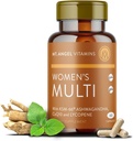 Mt. Angel Vitamins - Daily Womens Multivitamin - Adult Formula with Iron, Calcium, KSM-66 Ashwaganda, and a Potent Proprietary Herbal Blend of The Best Womens Vitamins - 60 Count Capsules
