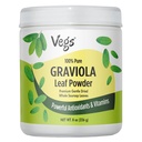 Graviola Soursop Leaf Powder - The Single Origin, True Green, Organic Graviola Leaves Powder - Zacht gedroogd & hoge potentie Soursop met krachtige antioxidanten, vitamines 
