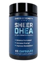 DHEA supplement voor mannen DHEA 100mg - Pure DHEA supplement voor mannen voor kracht en hormoonbalans - DHEA voor vrouwen en mannen - Hoge zuiverheid verbeterde absorptie 60 SV USA