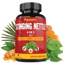 Brandnetelextract Capsules met Boswellia, Kurkuma & Saw Palmetto - 2 maanden voorraad voor gezamenlijke, lichaamsbeheer, huid, haar en immuniteit