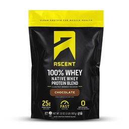 Stijgen 100% Wei Proteïne Poeder - Post workout Wei Proteïne Isolaat, Zero kunstmatige smaken en zoetstoffen, Glutenvrij, 5.5g BCAA, 2.6g Leucine, Essentiële Aminozuren, Chocolade 2 lb