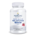 Nordic Naturals Zero Sugar Melatonine Gummies, Raspberry - 120 Gummies - 1,5 mg Melatonine - Great Smaak - Rustige Slaap, Antioxidant Ondersteuning - Non-GMO, Vegan - 120 Servers