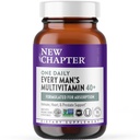 Nieuwe Hoofdstuk Mannen Multivitamine 40 Plus voor Energie, Hart, Prostaat + Immuun Ondersteuning met Gefermenteerde Nutriënten - Every Man's One Daily 40+, Made with Organic Groenten & Herbs, Non-GMO - 96 ct