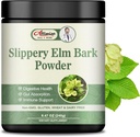 Slippery Elm Bank Poeder 240g - Kruidensupplement voor Soothes Keel, Relieves Hoesten & Supports Digestive Health - Non-GMO, Glutenvrij, Vegetarisch vriendelijk