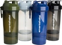 Smartshake O2GO ONE 4-pack Proteine Shaker Bottle 800 ml 