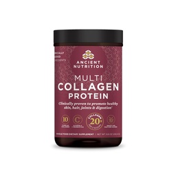 Oude Voeding Gehydrolyseerde Collageen Peptides Powder, Unflavored Multi Collageen Powder Packets voor vrouwen en mannen met vitamine C, 24 Servers, Ondersteunt huid en nagels, Gut Health
