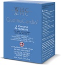 WHC QuattroCardio Omega-3 1200 mg, Vitamine D3 1000 IE, EPA 600 mg, DHA 495 mg, Vitamine K2 90 mcg, CoQ10 100 mg, Natuurlijk Oranje, 30 Fish Oil Softgels, 30 CoQ10 Softgels & 30 Pearl Tablets Vitamine K2+D3