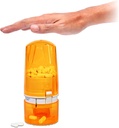 Pillendispenser - Medicatiehouder voor volwassenen en senioren - Lock Feature - Artritis Vriendelijk - Een duw, een pil - moeiteloos & Hygienic - 75 ronde tabletten