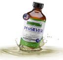 Ionische Colloïdale Silver Liquid 20 PPM Bio Actief voor Immune Ondersteuning Glasfles 8oz Biologische Supplement