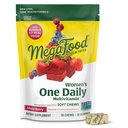 MegaFood Women's One Daily Multivitamine Zachte Kauwen - Multivitamine voor vrouwen met Folaat, Vitamine B6, B12, Biotine, Vitamine D - Delicious Mixed Berry Flavor - Vegetarisch, Niet-GMO - 30 Kauwen