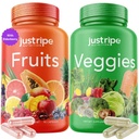 Fruit en groenten supplement - 90 Fruit en 90 plantaardige capsules - 100% Whole Natural Superfood - gevuld met Super Greens Vitaminen en Mineralen - Ondersteunt de balans Energieniveaus (1 Pack)