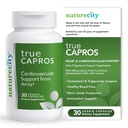 NatureCity True-Capros Amla Fruit Extract Supplement Polyfenol Antioxidant Power Ondersteunt Cardiovasculaire Hart Gezondheid (30 Veggie Capsules) Non-GMO Vegan Friendly en Sojavrij