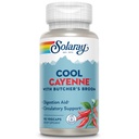 SOLARAY Cool Cayenne Pepper 40.000 HU met slagers bezem voor gezonde Circulatie Ondersteuning