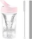Elektrische Shaker Bottle, Shaker Bottles voor eiwitshakes, Blender Shaker Bottle voor pre-workout, Oplaadbare Shaker Cups, BPA-vrije Mixer Bottles voor eiwitpoeder, Wei, en andere supplementen