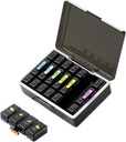 Weekly Pillen Organisator 4 keer per dag, Grote Compartementen Pillen Box 4X 7 Dag, Medicine Organizer Pillen Case voor pillen/Vitaminen/Visolie/Medicatie/Supplements (zwart)