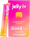 Fast Morning Relief Supplement Stick by Jelly IV - Natural Electrolytes & Lever Ondersteuning Herstel - Misselijkheid verminderen DHM - B Vitaminen - Plant-based Flavored Jelly Sticks - 15 Pack