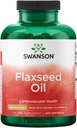 Swanson Vlaszaadolie (Omegatru) 1000 Milligrammen 200 Sgels