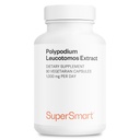 Supersmart - Polypodium Leucotomos Extract 1000 mg per dag (PLE supplement) - Huidbescherming en gezondheid - Antioxidant formule - Fern Extract 