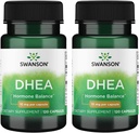Swanson DHEA - Natural Supplement - Hormone Balance - (120 Capsules, 10mg Each) 2 Pack
