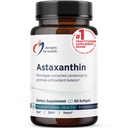 Designs for Health Astaxanthine - Microalgen (Haematococcus Pluvialis) Geextracteerde Carotenoïde Antioxidant Supplement - Ondersteuning voor Cardiovasculaire, GI, Huid + Ooggezondheid (60 Softgels)
