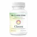 Dr Clark Cloves Healthcare Supplement - Natuurlijke spijsverteringsgezondheid, 500 mg, 100 Pure Gelatine Capsules