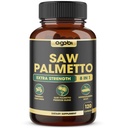 8in1 Saw Palmetto Prostaat Ondersteuning Supplement met Ashwagandha, Kurkuma, Gember, Nettle Leaf, Heilige Basil & Meer - 120 Vegan Capsules voor 2 maanden