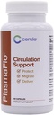 Cerule Plasmaflo Blood Flow Supplement ter ondersteuning van bloedcirculatie in vet, haarvaten, vaten en hart voor vasculaire gezondheid met een eigen Enzyme Blend, Gotu Kola en Ginkgo Biloba