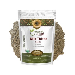 Biologische Way Milk Thistle Seeds Powder (Silybum Marianum) - Kruidenthee 