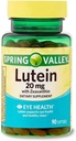 Luteïne met Zeaxnthin Dieetsupplementen, 20 mg, 90 Tellen
