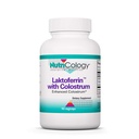 Nutricologie Laktoferrin met Colostrum Supplement - Lactoferrine, Bovine Colostrum, Immunoglobuline, Lysozyme, IgG, IGA, IgM, Plantaardige Capsules - 90 Tel.