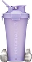 Hydra Cup DualShaker Pro 32 oz Shaker fles voor eiwitshakes, Shaker Cup w/Handle & Ball Blender Whisks, Dual Mixing Shaker fles met opslag, 2 in 1, voor Travel To Go, BPA gratis (Paars)