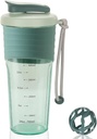 Proteïne Shaker fles,Sport Blender flessen voor eiwitmixen met Whisk Ball,Mixer fles, Portable Pre Workout Wei Proteïne Drink Shaker Cup,Midnight Blue