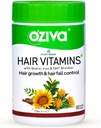 Haarvitamine Capsules voor haargroei en haarval controle,100% Natuurlijke met biotine, ijzer, DHT-blokker & vitamine E,Klinisch bewezen haargroei supplementen voor vrouwen & mannen,60 capsules