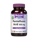 Bluebonnet Pantothenic Acid 500 mg plantaardige capsules, 180 Tellen