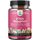 PMS Support Supplement voor vrouwen Hormone Balance voor vrouwen & Menstrual Ongemak met DIM, Chasteberry, Black Cohosh & Ashwagandha - voor periode Krampen Makkelijk, Menopauze Bloating, Mood Swing 