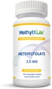 L-methylfolaat 2,5 - L-5-MTHF als Magnafolaat-C (2.500 mcg per tablet) - [90 kauwtabletten]