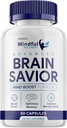 Mindful Wellness Advanced Brain Savior Capsules Pillen, Mindfull Wellness Brain Savior Mind Boost Supplement voor cognitie en focus, Hersenredder door Mindful Welness Brain Pill Supplement (60 capsules)