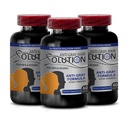 Vitamine b6 pantotheenzuur - anti grijs haar oplossing - grijze haar omkeren voor mannen en vrouwen, Hair Supplement voor vrouwen, natuurlijke haarkleur, biotine supplement voor haar, Saw Pametto, 3 Bot 180 Caps