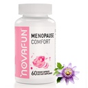Menopauze Relief Capsules for Women, Novasoy Soy Isoflavone, Black Cohosh, Passie Bloem, Vitex, Vitamine B6, Vitamine B12, Magnesium, 60 Tellen