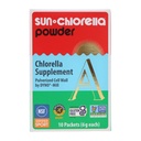 Sun Chlorella Powder Green Algen Superfood Supplement ondersteunt het hele lichaam Wellness Immune Defense, Gut Health & Natural Energy Boost - Chlorofyl, B12, Proteïne - Non-GMO - 10 porties