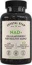 Crystal Star NAD+ (60 Tablets) - Patented NAD for Cellular Energy & Healthy Aging - Clinically-Proven More Efficient Than Nicotinamide Riboside - 30 Day Supply - Non-GMO