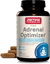 Jarrow Formulas Adrenal Optimizer - 120 Tablets - Supports Adrenal Health, Renewal & Stress Reduction - Combines 11 Nutrients & Nutraceuticals - 60 Servings