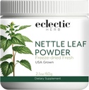 Eclectic Institute Raw Fresh Freeze-Dried Nettle Leaf Whole Food Powder