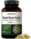 Berberine Supplement 1500mg met 1000mg Ceylon Cinnamon & 300mg Kurkuma, 240Veggie Capsules 