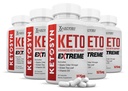 (5 Pack) Ketosyn Keto ACV Extreme Pillen 1675 MG Keto Support Blend Capsule alternatief voor Keto ACV Gummies samengesteld met Apple Cider Vinegar Extra Virgin Olive Oil Powder Green Tea Leaf 300 Capsules