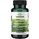Swanson Full Spectrum Kurkuma Hawthorn & Cayenne 60 capsules