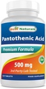 Best Naturals Pantothenic Acid 500 mg 120 tabletten
