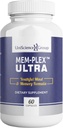 Mem-Plex Ultra, Natuurlijke Geheugen Ondersteuning Supplement met Fosfatidyl Serine, Bacopa Monniera Extract en Neurofactor Hele Koffie Fruit Extract, 60 Capsules